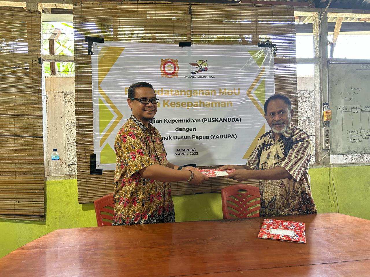 PUSKAMUDA dan YADUPA Sepakat untuk Menjadi Mitra Kolaborasi Pembangunan SDM di PAPUA